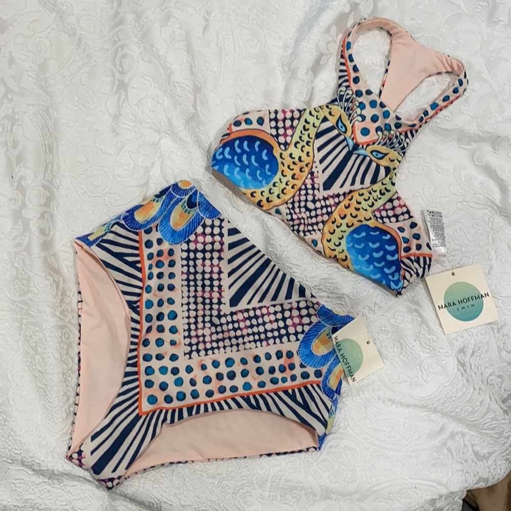 NWT XS MARA HOFFMAN SWIMSUIT